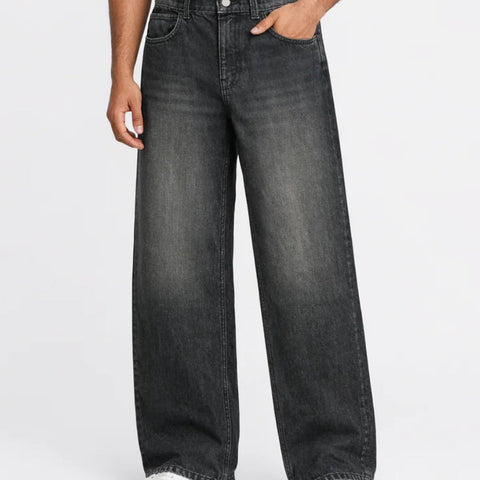 Baggy Fit Black Jeans