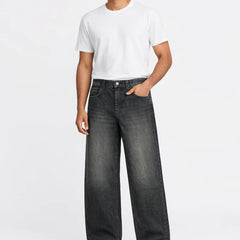 Baggy Fit Black Jeans