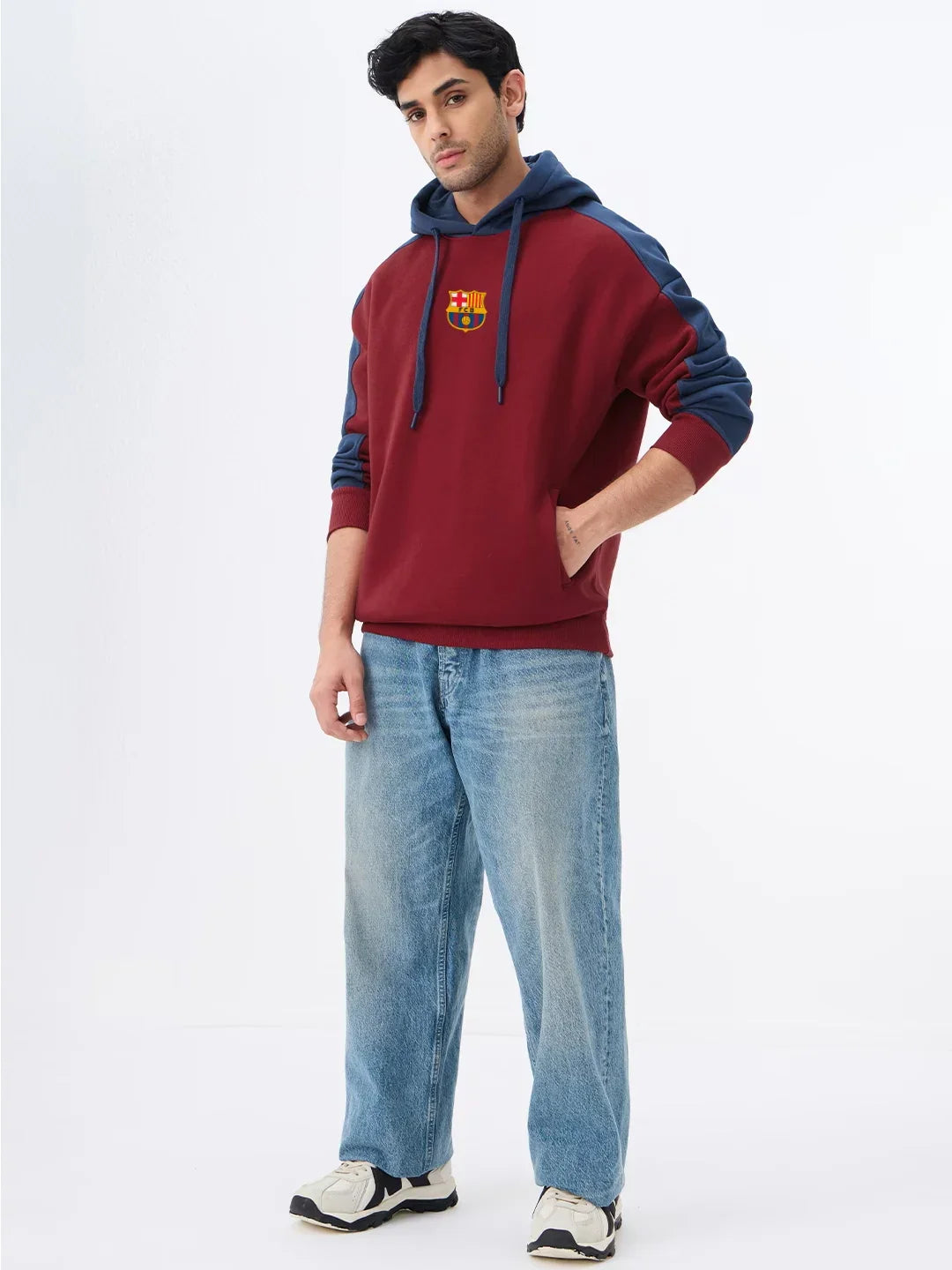FC Barcelona Oversized Hoodies