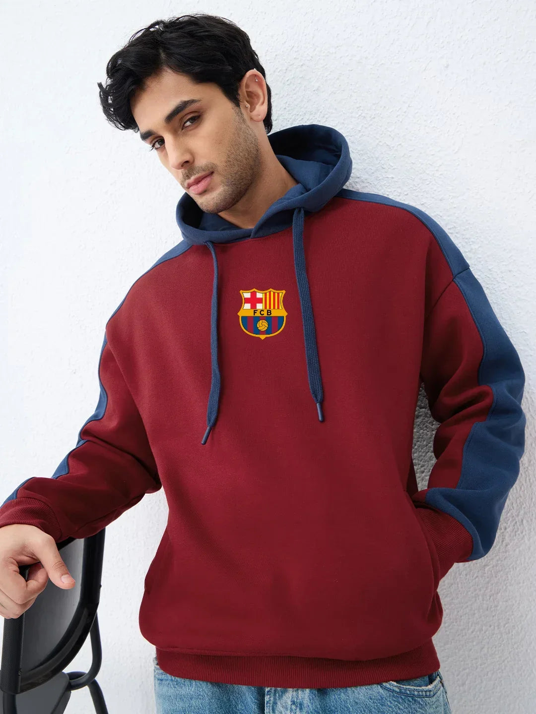 FC Barcelona Oversized Hoodies